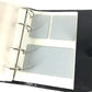 CARTIER Happy Birthday Logo (Extra Large) System Planner Stationery Notepad Notebook cover Leather Black Used