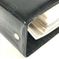 CARTIER Happy Birthday Logo (Extra Large) System Planner Stationery Notepad Notebook cover Leather Black Used