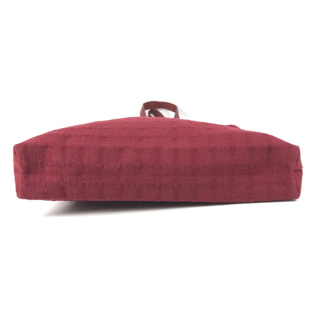 HERMES Amedaba GM Amedaba GM Bag Hand Bag Vertical Tote Tote Bag Leather/Canvas Red Used