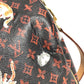 LOUIS VUITTON M44401 Monogram Catgram Cat SpeedyBandouliere30NM 2WAY Bag Shoulder Bag Mini Duffle Bag Hand Bag MonogramCanvas Brown/Orange Used