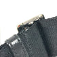 JIMMY CHOO JUNO Mesh Logo Crossbody bag, Chain Crossbody bag, Drawstring bag Shoulder Bag Mesh / Leather Black/White Used