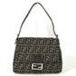 FENDI Mamma Baguette Zucca Logo Mamma Baguette Bag, Tote Bag, Shoulder Bag, Flap Handbag Shoulder Bag Leather/Canvas Brown Used