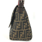 FENDI Mamma Baguette Zucca Logo Mamma Baguette Bag, Tote Bag, Shoulder Bag, Flap Handbag Shoulder Bag Leather/Canvas Brown Used