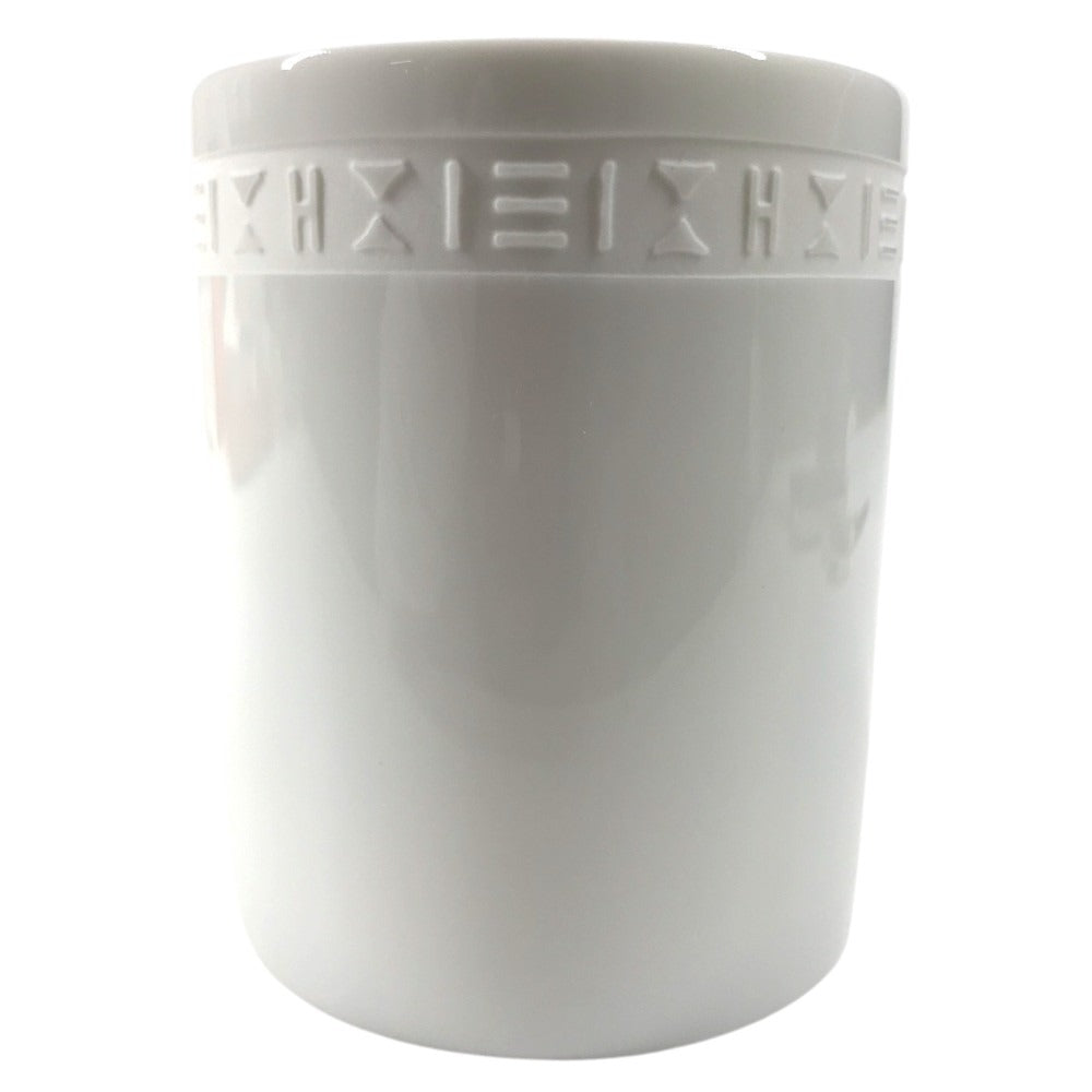 HERMES Aegean EGEE Tableware, cups, coffee cups Mug Pottery White Used
