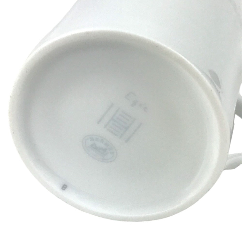 HERMES Aegean EGEE Tableware, cups, coffee cups Mug Pottery White Used
