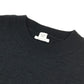 HERMES 3E2515DB H logo Apparel Short-sleeved Dress wool Black Used