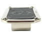 GUCCI 不明 GG logo Wallet bill scissors Money clip Leather / Metal Black/Silver Used