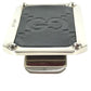 GUCCI 不明 GG logo Wallet bill scissors Money clip Leather / Metal Black/Silver Used