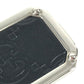 GUCCI 不明 GG logo Wallet bill scissors Money clip Leather / Metal Black/Silver Used