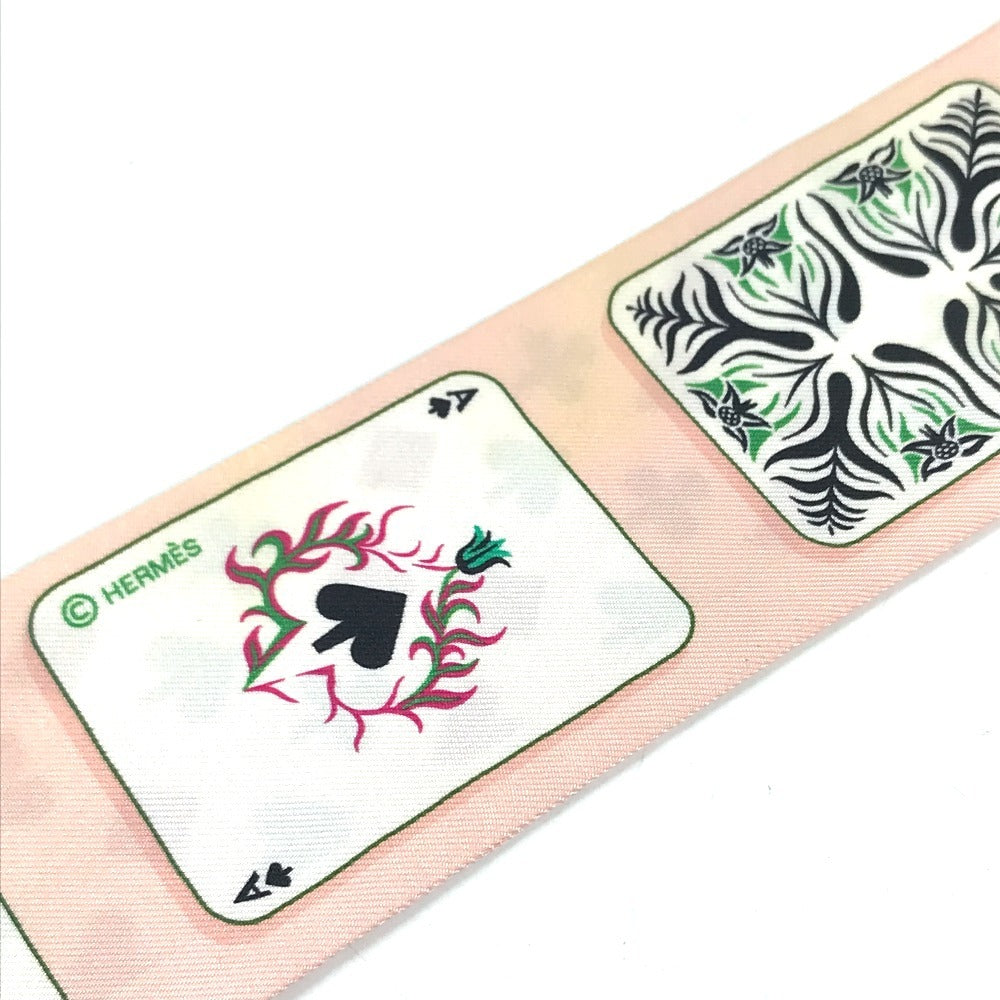 HERMES new tag Twilly Twilly Bandeau Scarf Accessories Scarf silk pink Used