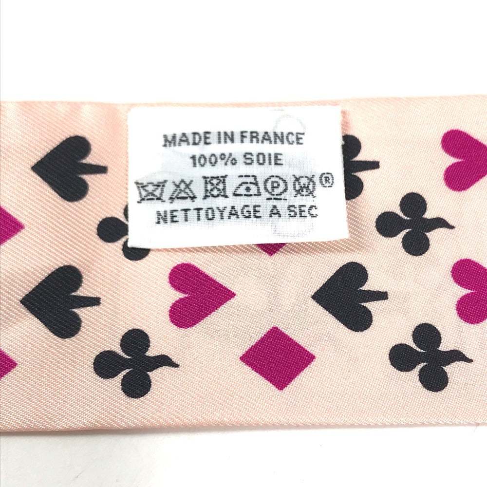 HERMES new tag Twilly Twilly Bandeau Scarf Accessories Scarf silk pink Used