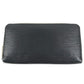 LOUIS VUITTON M61857 Epi Zippy Wallet Long wallet Zip Around Long Wallet Epi Leather Noir Black Used