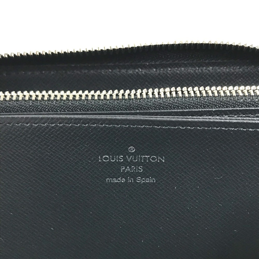 LOUIS VUITTON M61857 Epi Zippy Wallet Long wallet Zip Around Long Wallet Epi Leather Noir Black Used
