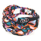 HERMES Eugenia Hairband headband hair accessories hair band polyamide / Elastane Multicolore Used