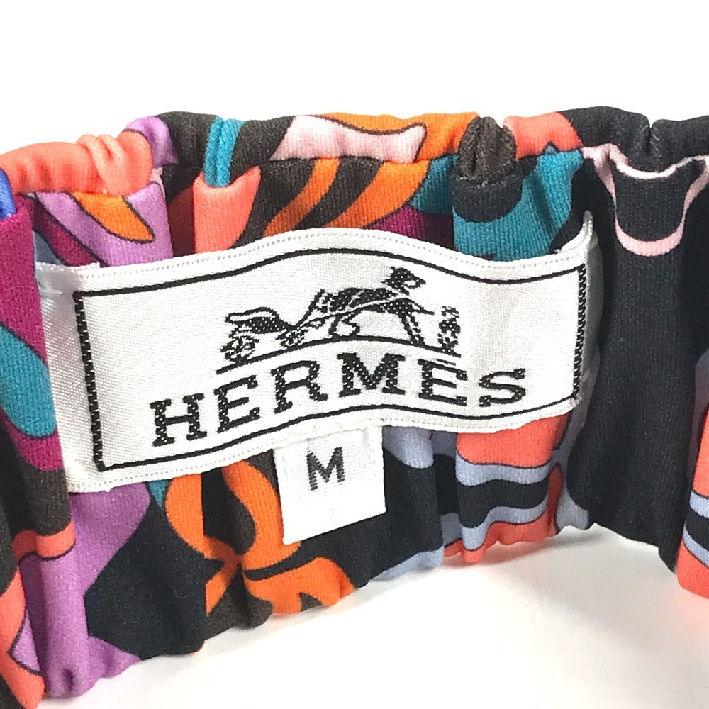 HERMES Eugenia Hairband headband hair accessories hair band polyamide / Elastane Multicolore Used
