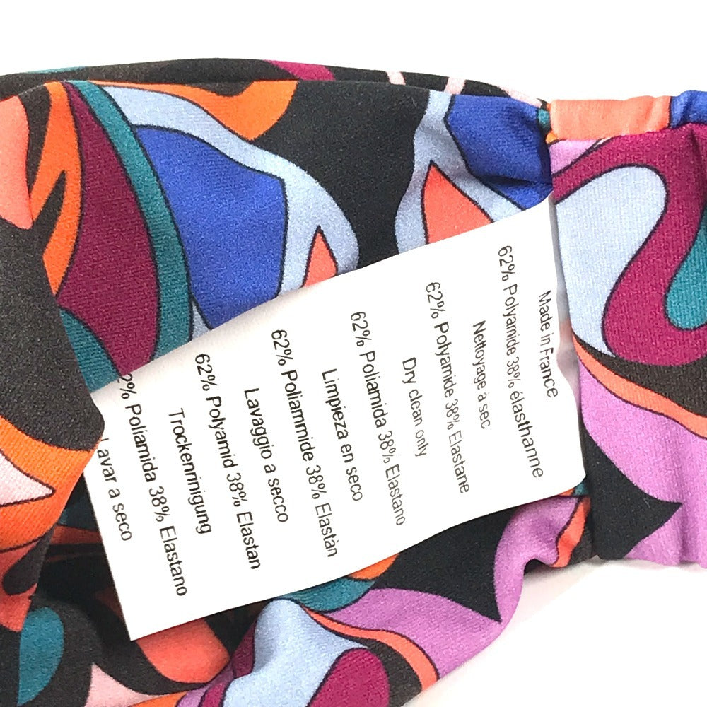 HERMES Eugenia Hairband headband hair accessories hair band polyamide / Elastane Multicolore Used