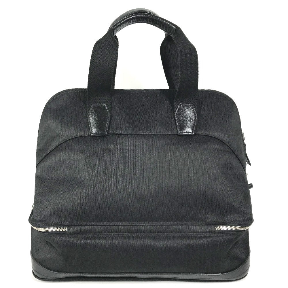 HERMES sports shoulder bag Sac de Golf 40 Travel Bag Hand Bag Bag Duffle Bag Leather/Canvas Black Used