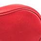 TIFFANY&Co. Heart Clutch Bag Makeup pouch makeup cosmetics Pouch Leather Red Used