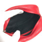 TIFFANY&Co. Heart Clutch Bag Makeup pouch makeup cosmetics Pouch Leather Red Used