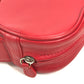 TIFFANY&Co. Heart Clutch Bag Makeup pouch makeup cosmetics Pouch Leather Red Used