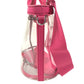 PRADA With porch Canapaplex Logo Tote Bag, 2-Way Bag, Shoulder Bag, Crossbody Bag Hand Bag Vinyl/Leather pink/clear Used