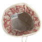 Dior pile Trotter Logo Drawstring Pouch Makeup pouch makeup cosmetics Pouch cotton pink/White Used