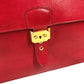 HERMES Sac à de Peches 38 Sac à de Peches 38 Handbag, flap briefcase, document bag Business bag Leather Red/GoldHardware Used