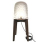 HERMES 15068700 Saint-Louis Folia Table lamp with legs, interior decor Table & Floor Lamp Miscellaneous goods Glass / Wood clear/Brown Used