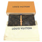 LOUIS VUITTON GI0477 Monogram Etui6 Payu Set of 6 straws & pouch, interior decor, cutlery, stirrer, straw holder object Gold Plated Silver/Gold Used