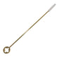 LOUIS VUITTON GI0477 Monogram Etui6 Payu Set of 6 straws & pouch, interior decor, cutlery, stirrer, straw holder object Gold Plated Silver/Gold Used