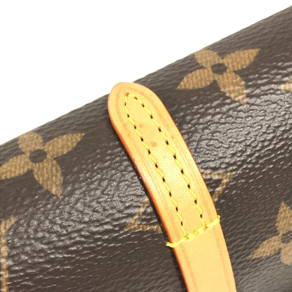 LOUIS VUITTON GI0477 Monogram Etui6 Payu Set of 6 straws & pouch, interior decor, cutlery, stirrer, straw holder object Gold Plated Silver/Gold Used