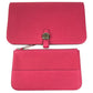 HERMES Dogon Duo GM Dogon Duo GM Wallet Wallet Long Wallet Togo Framboise pink Used