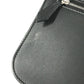 HERMES Leather Equipier 3-Way Bag Clutch Bag Flap Pochette Crossbody Shoulder Bag Swift Black/SilverHardware Used