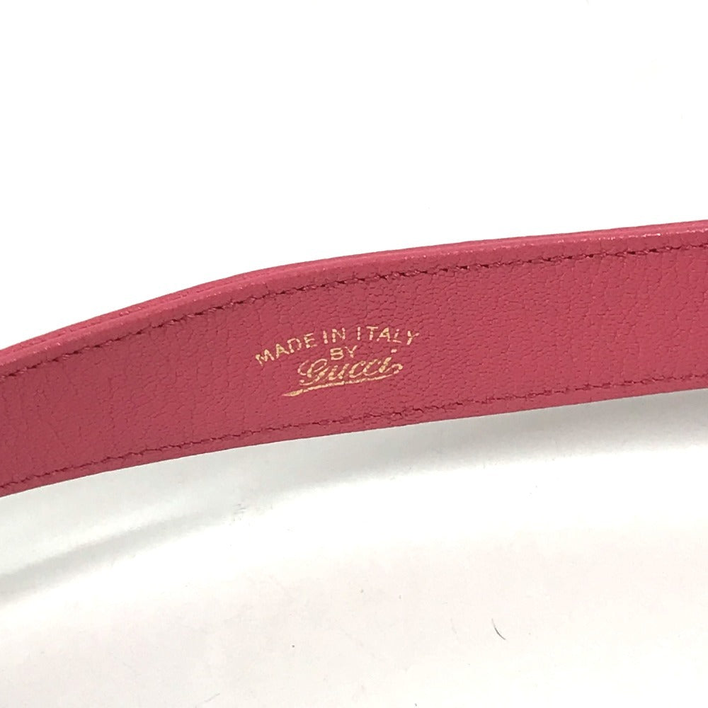 GUCCI 726274 logo APHRODITE GG Marmont Aphrodite Medium Bag Tote Bag shawl Shoulder Bag Leather pink Used