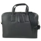 LOEWE 337.12.P57 Goya Slim Briefcase Handbag, 2-way bag, Shoulder bag, Briefcase, Document bag Business bag Leather Black Used