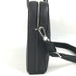 LOEWE 337.12.P57 Goya Slim Briefcase Handbag, 2-way bag, Shoulder bag, Briefcase, Document bag Business bag Leather Black Used
