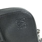 LOEWE 337.12.P57 Goya Slim Briefcase Handbag, 2-way bag, Shoulder bag, Briefcase, Document bag Business bag Leather Black Used
