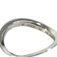 OMEGA K18 Gold 18K Aqua Swing Ring Accessory Jewelry Ring WG750 Silver Used