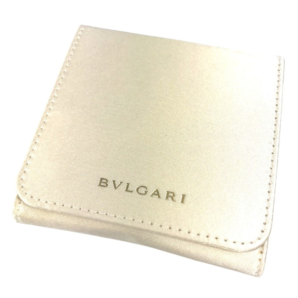 BVLGARI K18 Gold 18K Bvlgari Bvlgari Logo Single Earring, Malachite Accessory Jewelry Pierce Au750 Pink Gold/Green Used