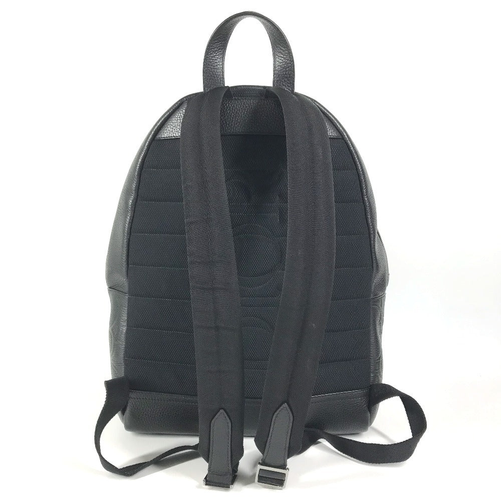 Dior Dior Rider Zip Backpack Bag Backpack All-over logo Backpack Leather Black Used