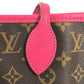 LOUIS VUITTON M12707 Monogram Neverful Inside Out MM Bag Tote Bag shawl Shoulder Bag MonogramCanvas Pondicherry Pink pink Used