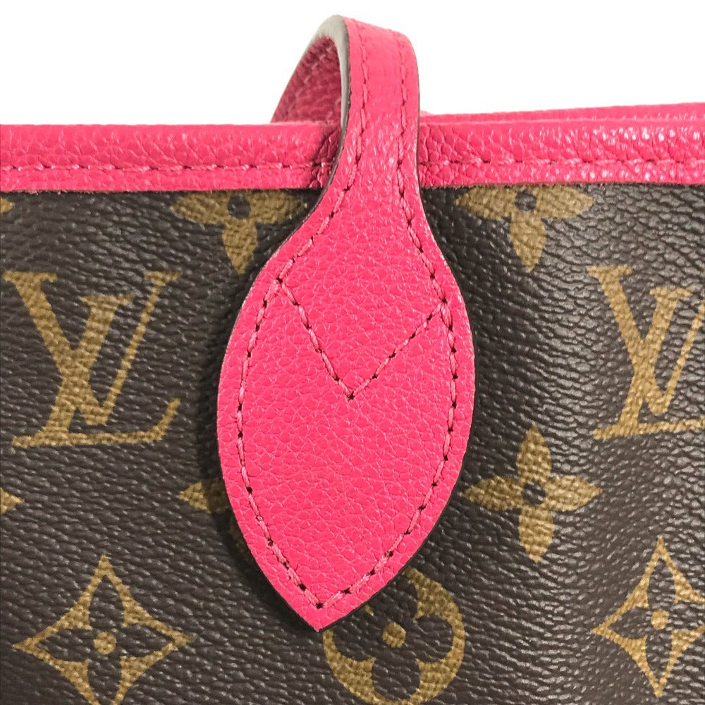 LOUIS VUITTON M12707 Monogram Neverful Inside Out MM Bag Tote Bag shawl Shoulder Bag MonogramCanvas Pondicherry Pink pink Used