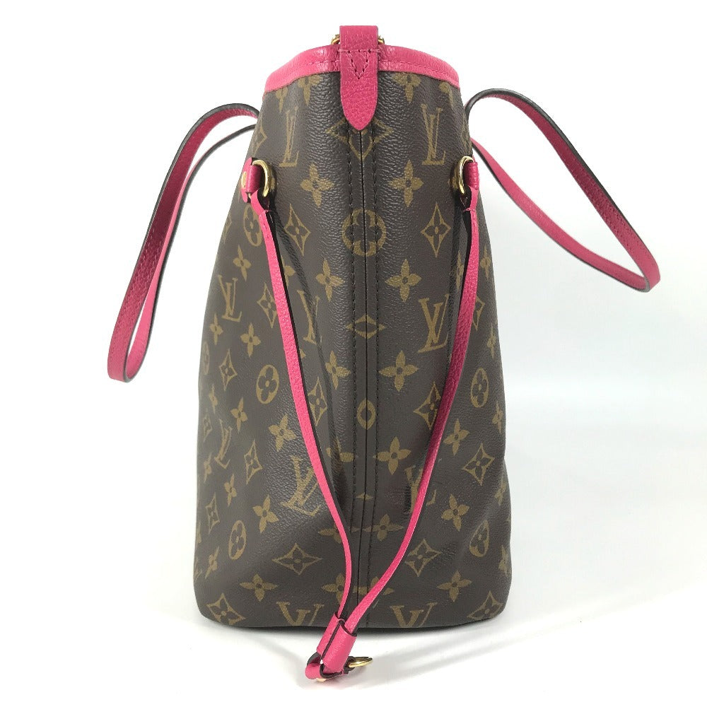 LOUIS VUITTON M12707 Monogram Neverful Inside Out MM Bag Tote Bag shawl Shoulder Bag MonogramCanvas Pondicherry Pink pink Used