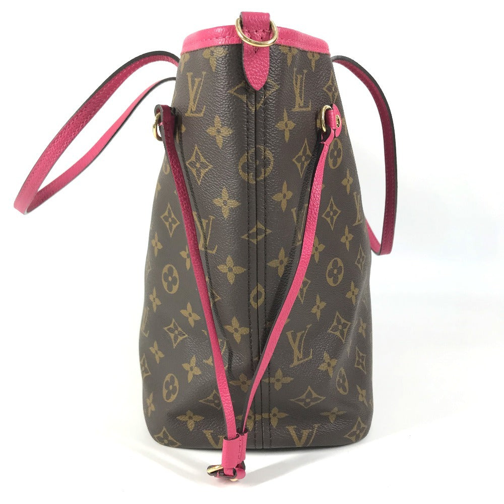 LOUIS VUITTON M12707 Monogram Neverful Inside Out MM Bag Tote Bag shawl Shoulder Bag MonogramCanvas Pondicherry Pink pink Used