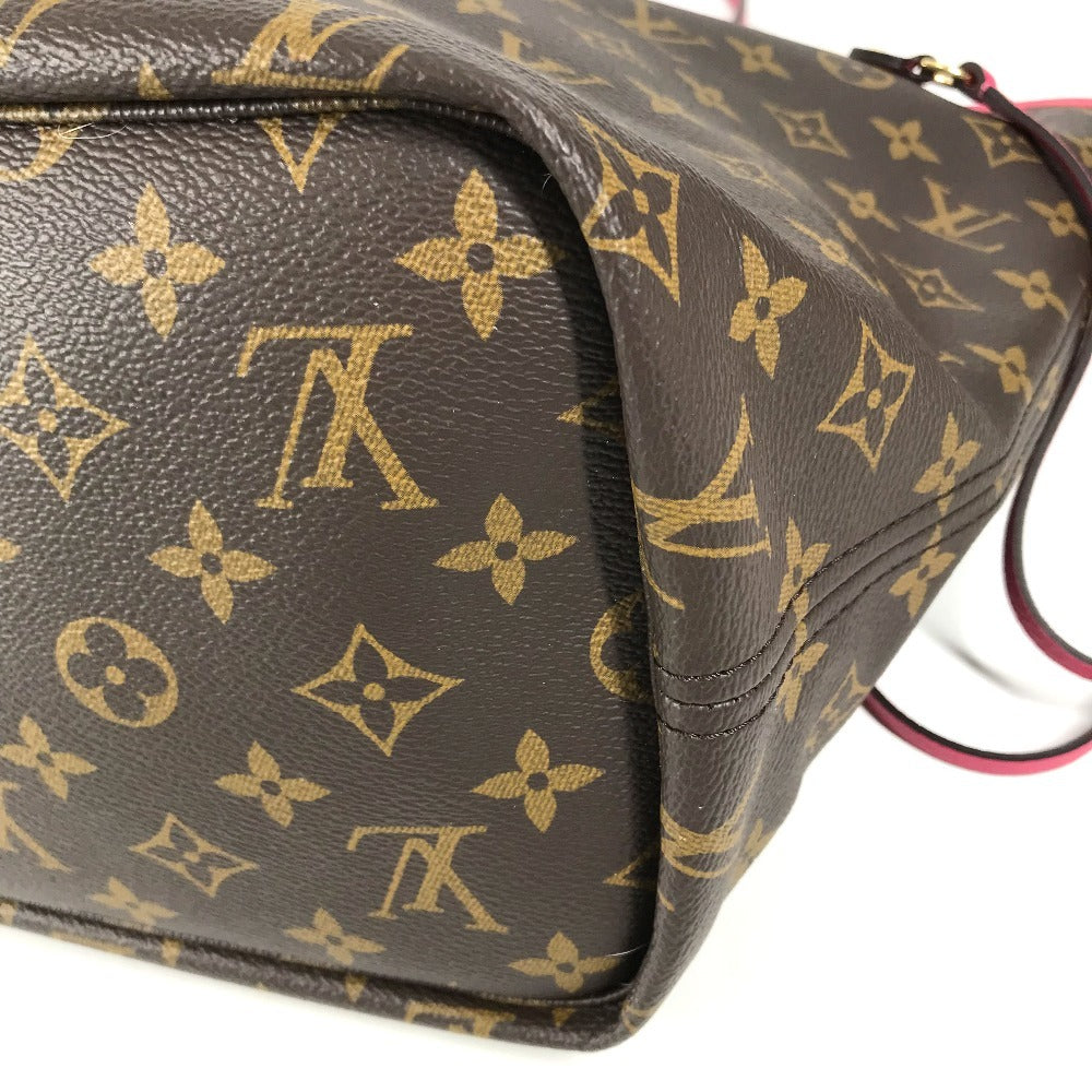 LOUIS VUITTON M12707 Monogram Neverful Inside Out MM Bag Tote Bag shawl Shoulder Bag MonogramCanvas Pondicherry Pink pink Used