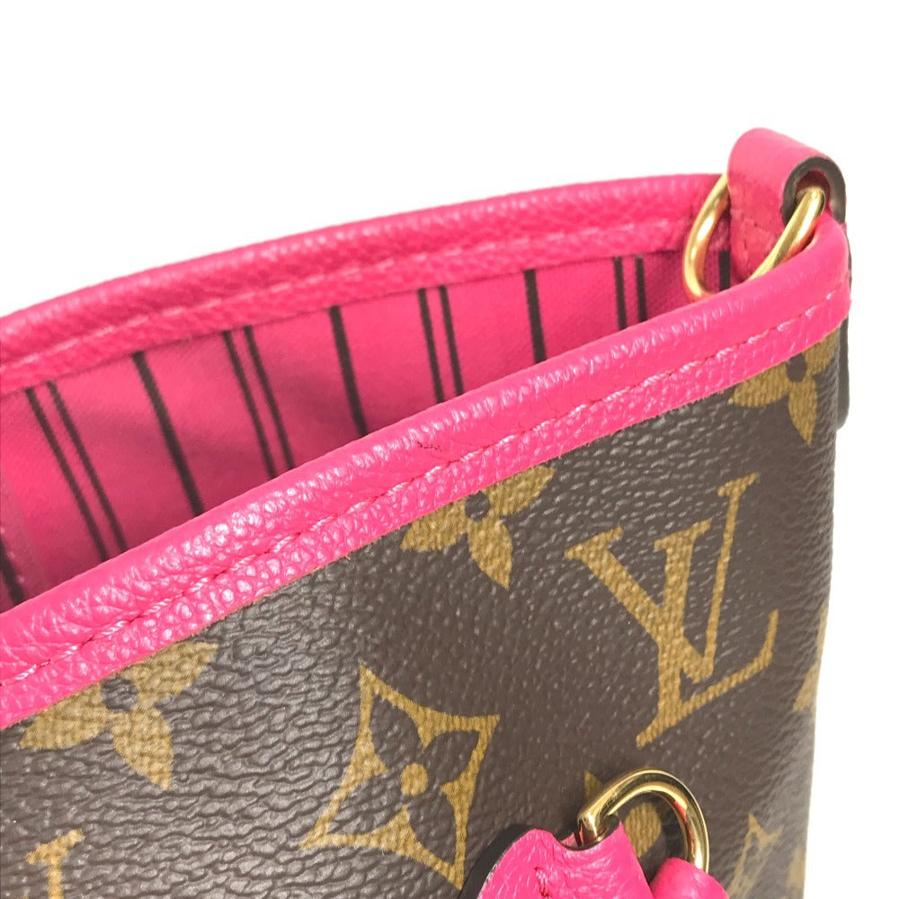LOUIS VUITTON M12707 Monogram Neverful Inside Out MM Bag Tote Bag shawl Shoulder Bag MonogramCanvas Pondicherry Pink pink Used