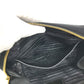 PRADA 1BB121 Tote Bag triangle logo triangle logo plate Shoulder bag, Double Chain Chain bag Shoulder Bag Leather / Nylon Black/GoldHardware Used