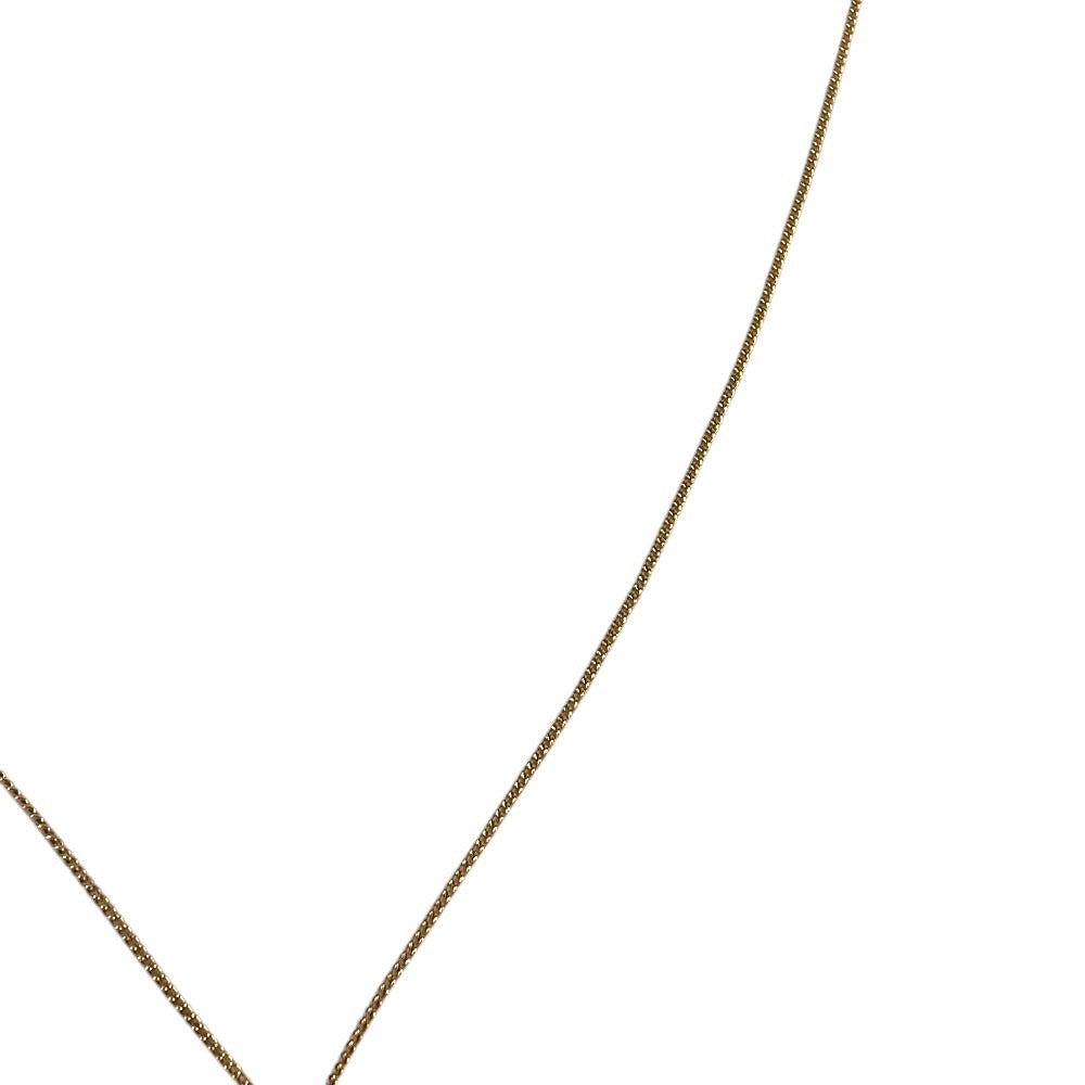 LOUIS VUITTON M80189 Monogram Ring Necklace Monogram Accessories Chain Necklace Necklace Metal Gold Used