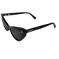 CHANEL A71760 X08101 S2214 Logo CC CC Mark Rectangle Shape Sunglasses Eyewear, glasses, eyeglasses sunglasses acetate Black/Gold Used