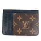 LOUIS VUITTON M81462 Monogram reverse Porte Cartes LV side up Pass Case Card Case Card Case MonogramCanvas / Monogram Reverse Canvas Brown/Black Used